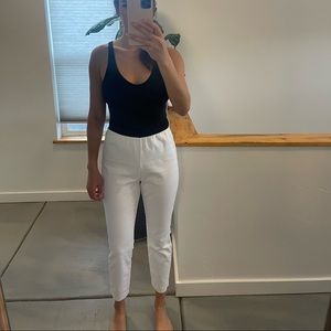 Rag & Bone Simone Pant size 6 in white. Great condition.